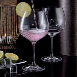 Glitz brúsené kalichy na gin