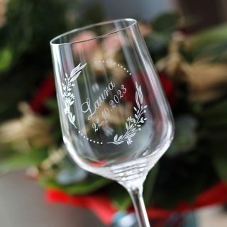 Provence - svadobné poháre na červené víno